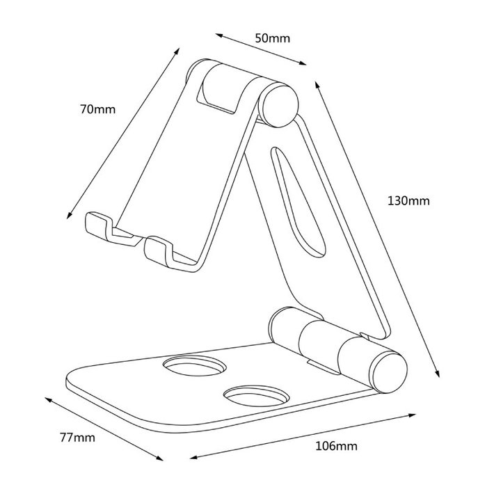 Aisens Soporte de Sobremesa XL Ajustable Plata